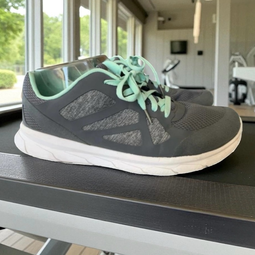 Danskin Gray and Mint Sneakers